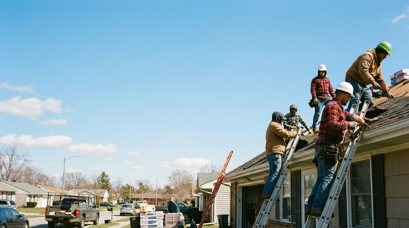 Roofing in Forreston, IL near me